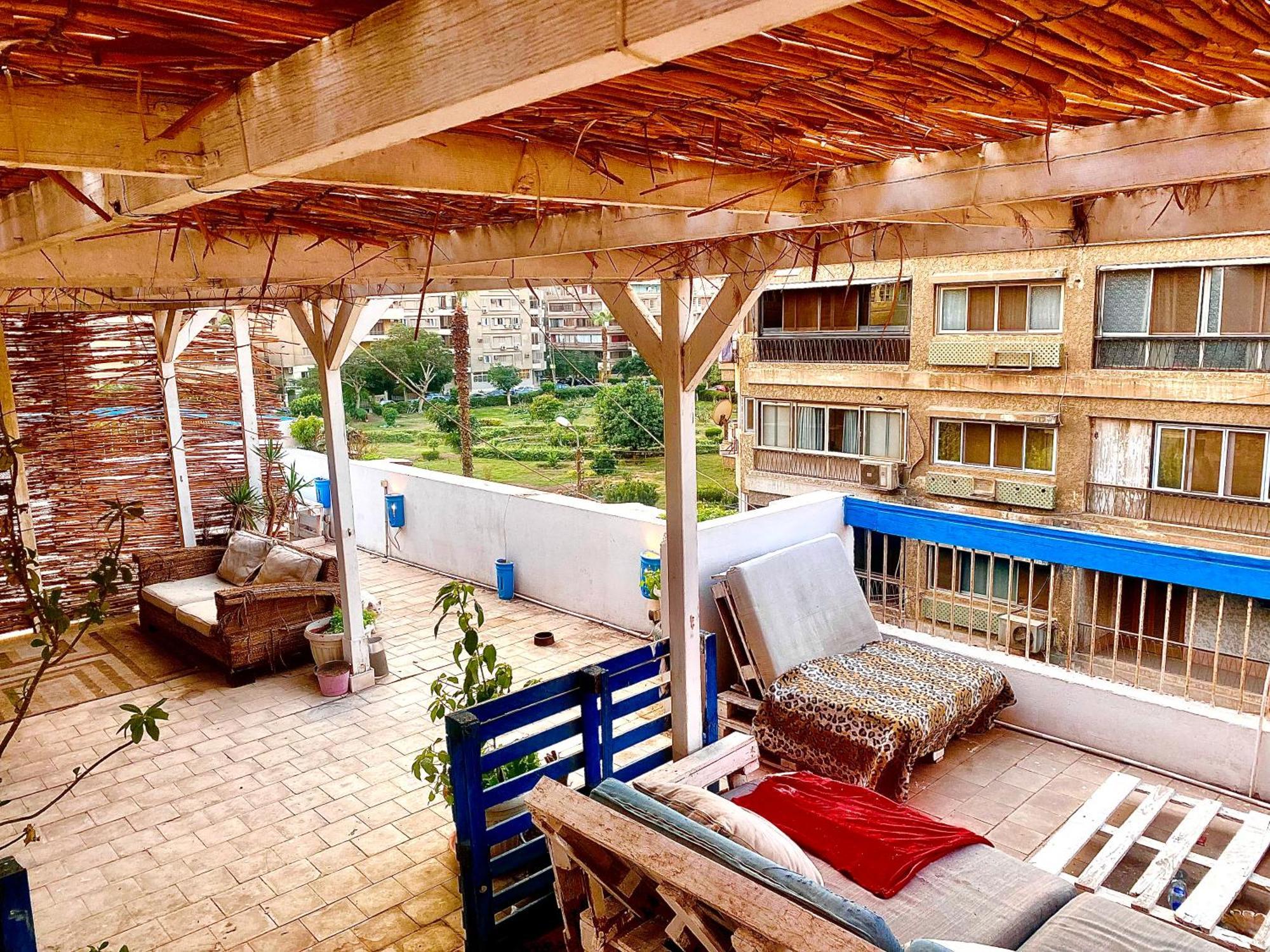 Airport Rooftop Club Luxurious Rooms And Studios Kairo Bagian luar foto