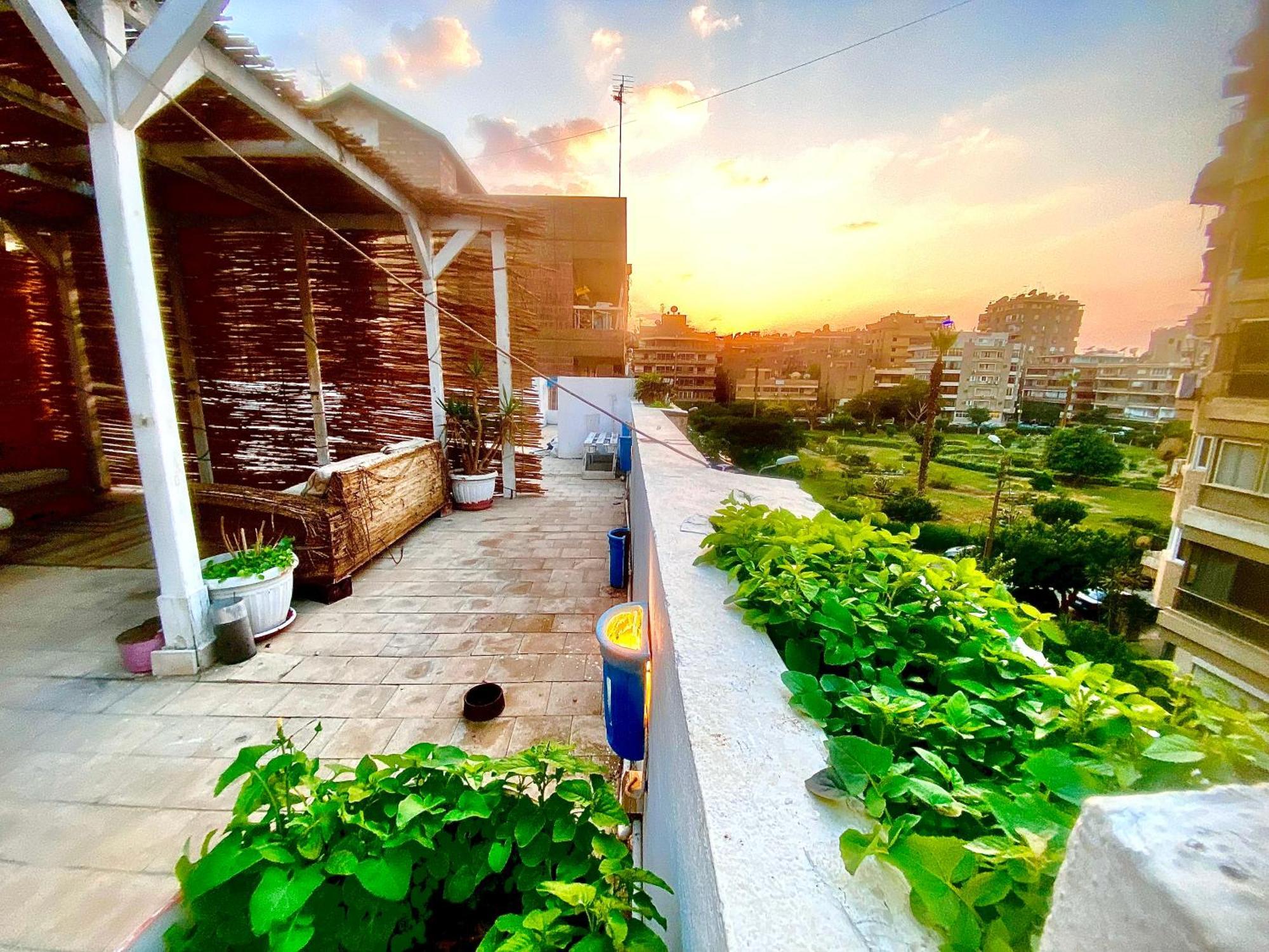 Airport Rooftop Club Luxurious Rooms And Studios Kairo Bagian luar foto